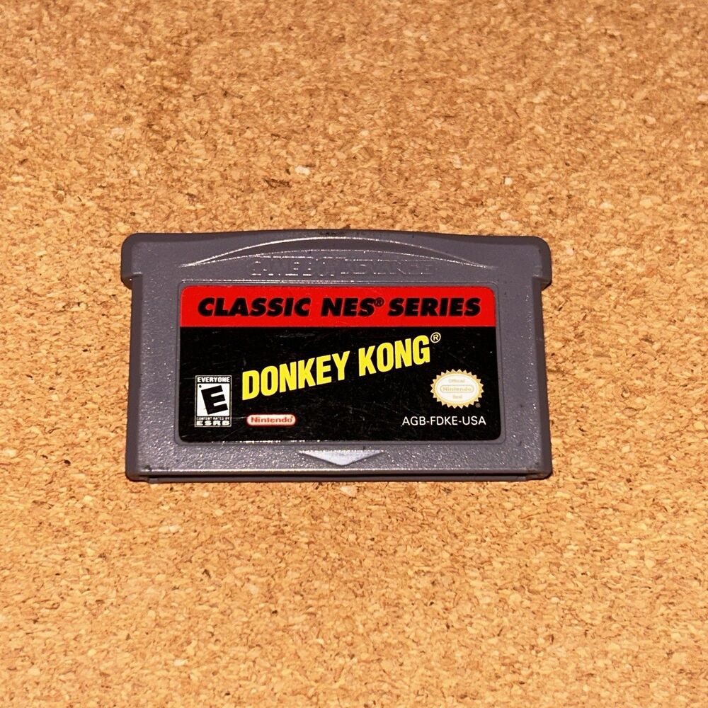 Donkey Kong Classic NES Series for GBA - Authentic Retro Game!